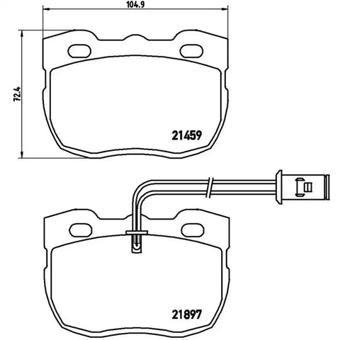 DISC BRAKE PAD SET