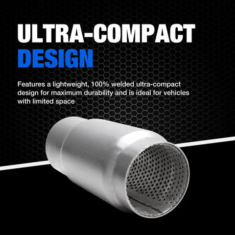 DYNOMAX 24249 RACE MINI BULLET MUFFLER