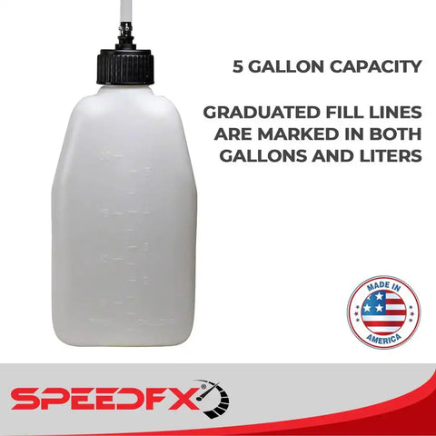 SPEEDFX WHITE UTILITY 5 GAL JUG