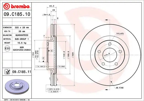 DISC BRAKE ROTOR