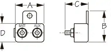 SEA DOG 420843-1 CIRCUIT BREAKER RESETTABLE) -