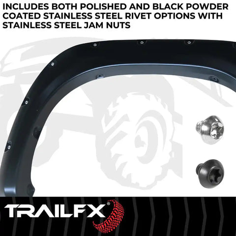 TRAILFX TFT3001S POCKET STYLE FLARE SMOOTH SET OF 4