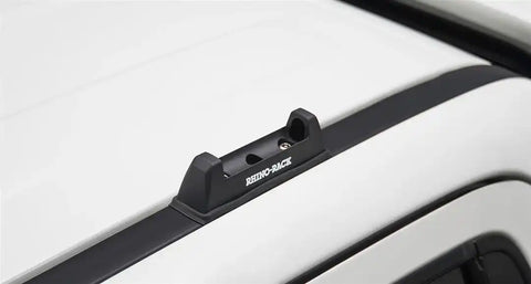 Rhino-Rack JA8508 Heavy Duty RLT600 Ditch Mount Silver 2 Bar Roof Rack