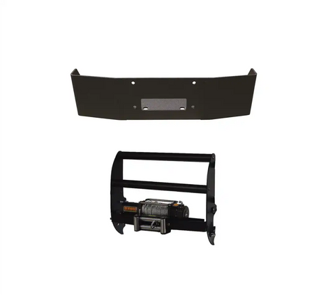GO IND 35647BCOMBO WINCH SYSTEM GRILLE GUARD WITH 3360