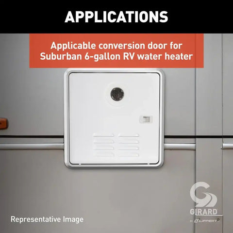 DOOR KIT-SMALL- WHITE 2GWHD