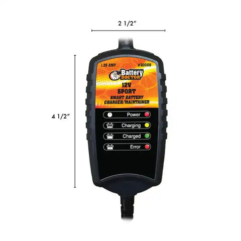 BATTERY DOC  12V 1.25 AMP SPORT