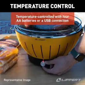 ODYSSEY  PORTABLE GRILL - AMBER