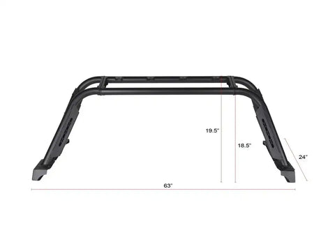 Armordillo USA 7162433 CR-M Chase Rack For Mid Size Trucks.