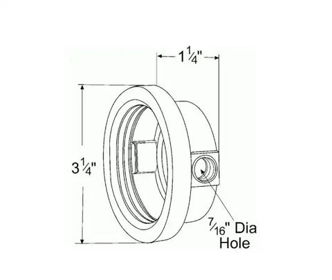 GROMMET F/2 25/32'HOLE