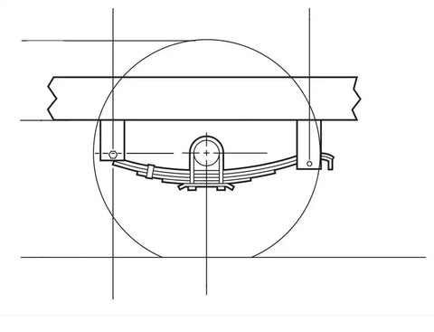 DEXTER AXLE A/P-316-00 AP KIT - TRIPLE  2 IN. SLIPPER 36 I