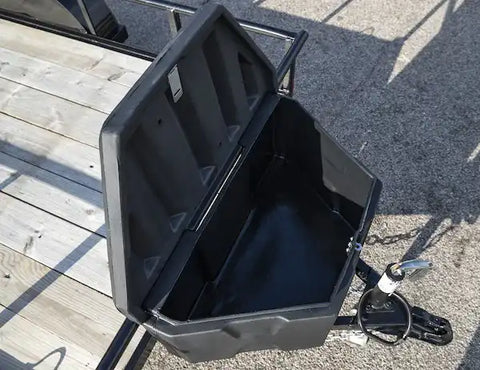 Buyers Products 1701680 Tool Box Single Lid Black Polyethylene 36 Inch Length x 19 Inch Width x 18 Inch Height