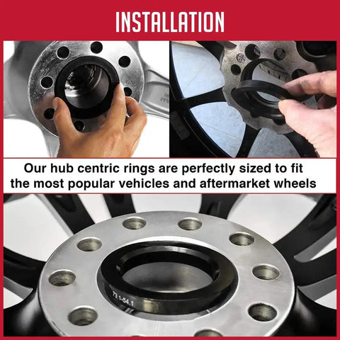 HUB RING  74MM OD  4 PACK