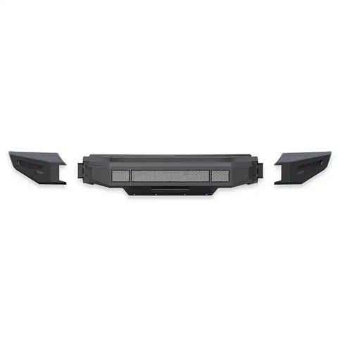 Black Horse Offroad AFB-FR19-BU Bumper Armour II Direct Fit 3 Piece Modular Bolt-