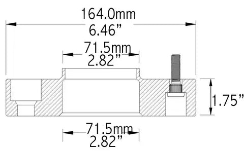 REVOLUTION 5500-5500H-D 5X5-5.5 1.75  71.5M 1/2
