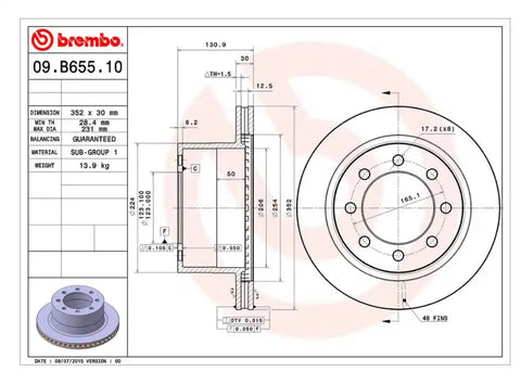 DISC BRAKE ROTOR