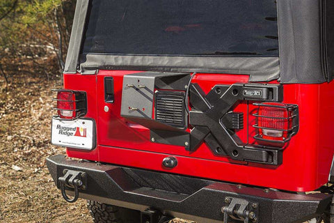 Rugged Ridge 11546.61 - Spartacus Heavy Duty Tire Carrier Hinge Casting 97-06 Wrangler TJ