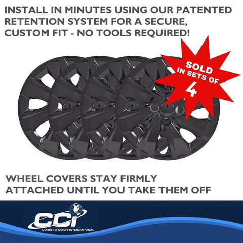 Coast To 54915BLK Wheel Cover