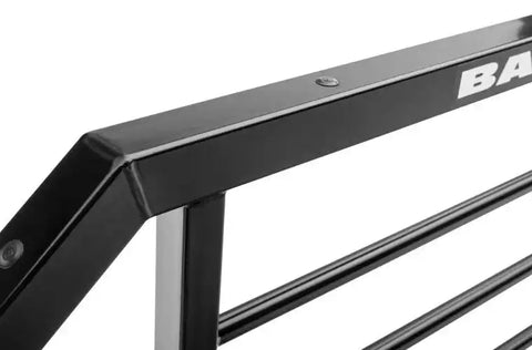 BackRack SRX600 Headache Rack SRX Rack Short HHorizontal Bar Powder Coated Black