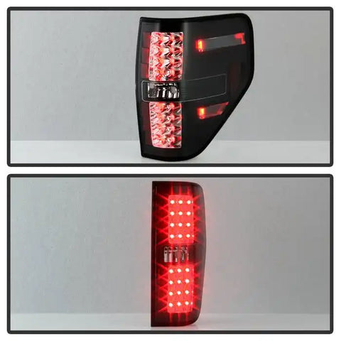 Spyder Automotive 5078148 Tail Light Assembly LED Smoke Lens Black Housing Uses O