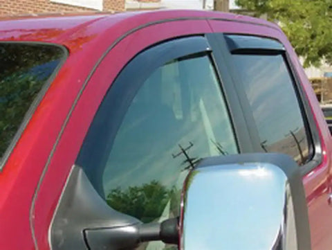 Westin 72-69491 - In-Channel Wind Deflector 4 pc. Smoke Crew Cab