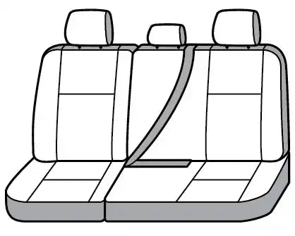 COVERCRAFT SS8490PCCH 19 FORD F150 2ND ROW 60/40