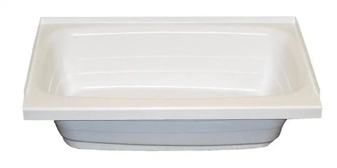 WHITE-LEFT HAND DRAIN