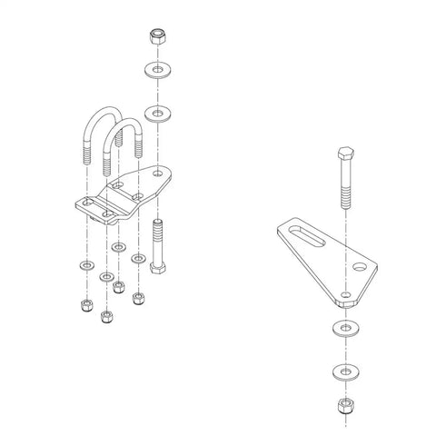 ROADMASTER RBK29 REFLEX BRAKETS KIT