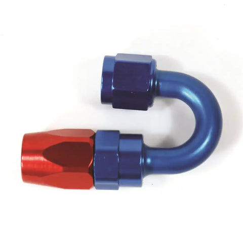 -6AN X 180  R/B PUSH-ON HOSE END