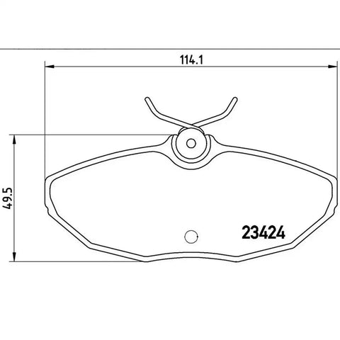 DISC BRAKE PAD SET