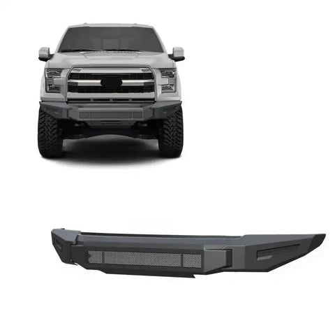 Black Horse Offroad AFB-F116-BU Bumper Armour II Direct Fit 3 Piece Modular Bolt-