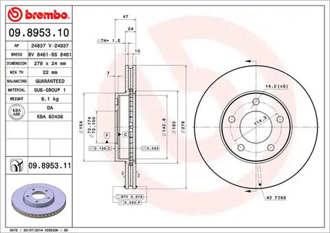 DISC BRAKE ROTOR