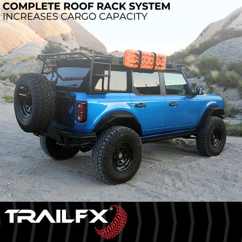 TRAILFX BR015T BRONCO ROOF RACK SYSTEM 4 DOOR