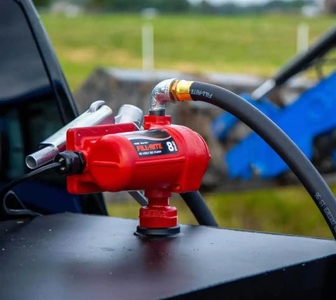 FILL RITE FR8-PX 8GPM 12V DC PUMP NPT PORTS NOZZL