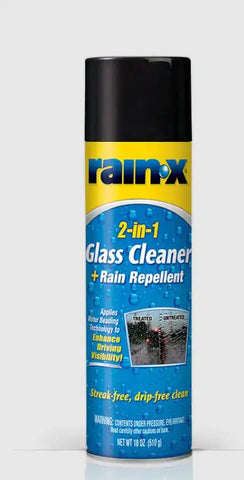 RAIN X 5080233 2-N-1 GLS CLR+RAIN REPLNT