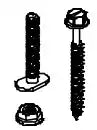 DOMETIC 385311117 HARDWARE MOUNTING KIT 210
