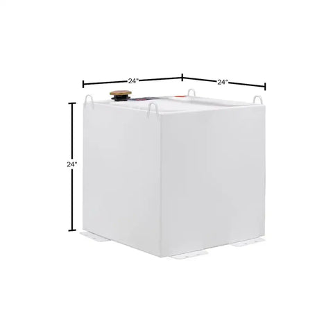 BETTER BUILT 29224165 WHITE STEEL TRANSFER TANK 50 GALLON