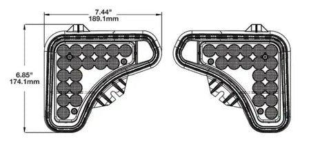 12V GEN 5 LED HL  BOBCAT LH