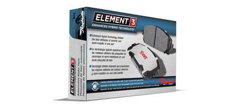 R/M BRAKES EHT1857H BRAKE PAD SET