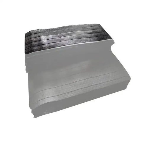 Black Horse Offroad TGMTO10B Tailgate Mat Black Rubber