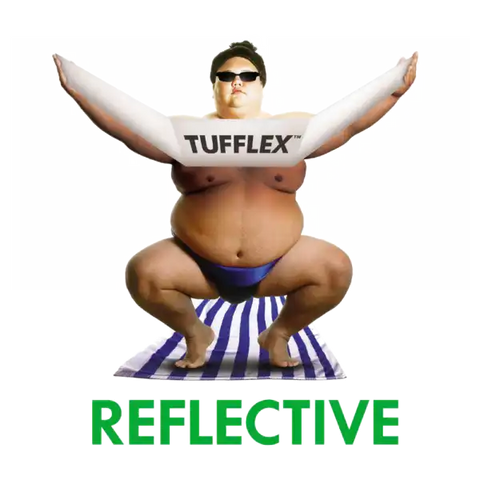 9'6' X 45'  PVC TUFFLEX ROOF  WHT