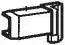 DOMETIC 2931866012 COVER  END PLATE UPPER RH