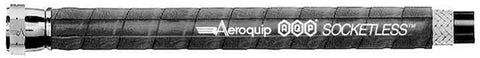 AEROQUIP FCN0615 #6 SOCKTLESS HOSE BLK 15'