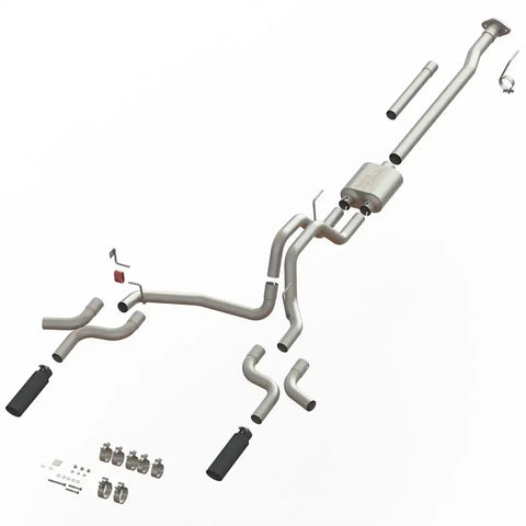 CAT BACK EXHAUST SYSTEM F150
