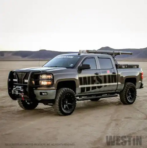 Westin 57-93685A - HDX Winch Mount Grille Guard Kit Component Black For PN[57-93685]