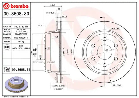 DISC BRAKE ROTOR