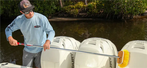 SHURHOLD IND 960 6' DECK BRUSH SOFT YELLOW POLY