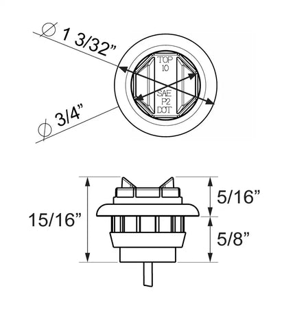 LED UNI-LIGHT KIT; RED