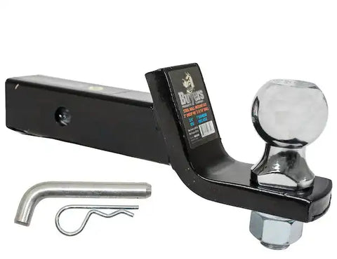 Buyers Products 1803308 Trailer Hitch Ball Mount For 2 Inch Receiver 6000 Pound Gro