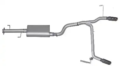 Gibson Performance Exhaust 18808 Cat-Back Dual Split System Aluminized