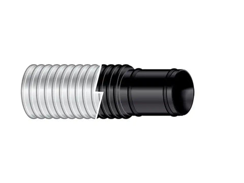 SIERRAMARINE 16-120-1186B 1 1/8' BILGEFLEX 50' R/O CTN. BLK.